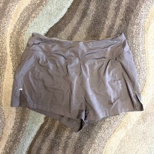 Nike grey running shorts size xs